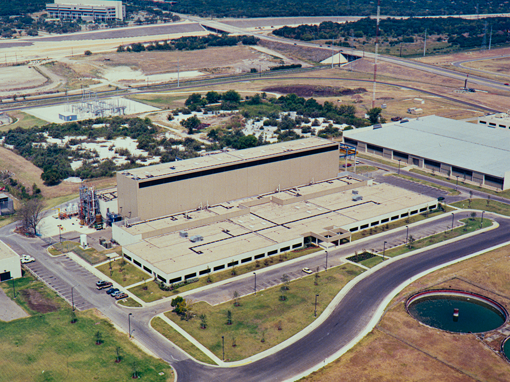 aerial view of CEER campus